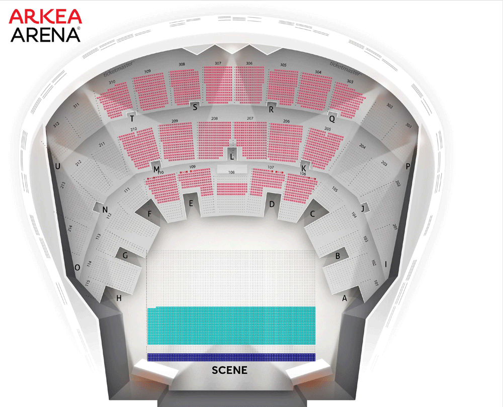 THEODORA - TICKET - 16 Mars 2026 - ARKEA ARENA - 20:00